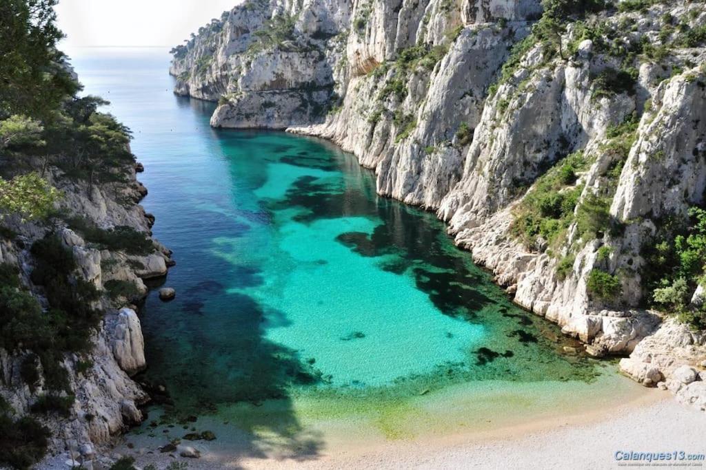 La Savinienne De Cassis- 5Mn Port Plage Face Mer Exterior foto